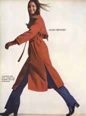 Gunilla Lindblad by David Bailey / Vogue USA (1970.08)