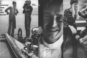 Gunilla Lindblad by Jean-Pierre Zachariasen / Vogue USA (1970.08)