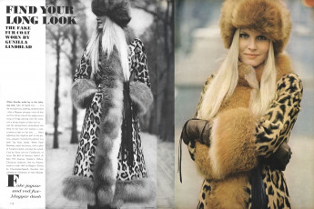 Gunilla Lindblad by Jean-Pierre Zachariasen / Vogue USA (1970.08)