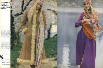 Gunilla Lindblad by Jean-Pierre Zachariasen / Vogue USA (1970.08)
