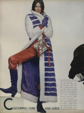 Brigitta af Klerker by Gianni Penati / Vogue USA (1970.08/2)