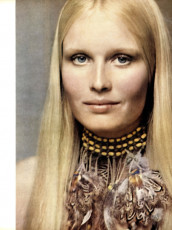 Gunilla Lindblad by Jean Pierre Zachariason / Vogue USA (1970.10/2)