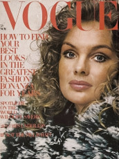 Jean Shrimpton by Clive Arrowsmith / Vogue UK (1970.11)