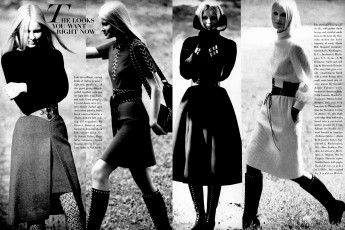 Gunilla Lindblad by Jean-Pierre Zachariason / Vogue USA (1970.11/2)