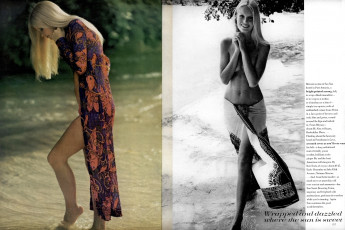 Gunilla Lindblad by Jean-Pierre Zachariasen / Vogue USA (1970.11/2)