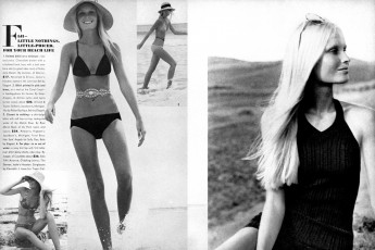 Gunilla Lindblad by Jean-Pierre Zachariasen
 / Vogue USA (1971.01)