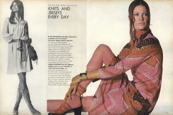 Editha Dussler by Irving Penn
 / Vogue USA (1971.02)