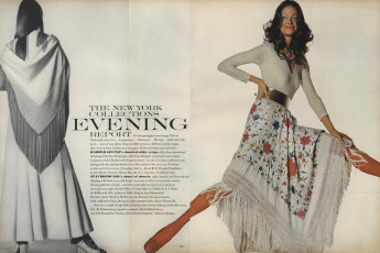 Editha Dussler by Irving Penn / Vogue USA (1971.02.15)