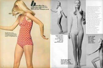 Gunilla Lindblad by Gianni Penati
 / Vogue USA (1971.03)