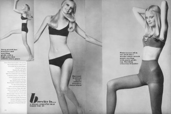 Gunilla Lindblad by Gianni Penati
 / Vogue USA (1971.03)