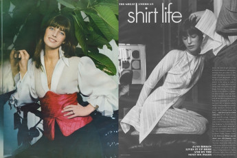 Jane Birkin by Patrick Litchfield
 / Vogue USA (1971.03)