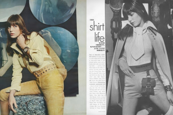 Jane Birkin by Patrick Litchfield
 / Vogue USA (1971.03)