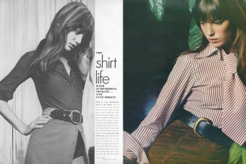 Jane Birkin by Patrick Litchfield
 / Vogue USA (1971.03)