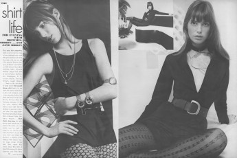 Jane Birkin by Patrick Litchfield
 / Vogue USA (1971.03)