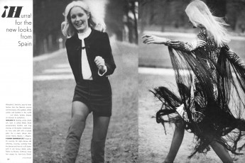 Gunilla Lindblad by Jean-Pierre Zachariasen
 / Vogue USA (1971.04)