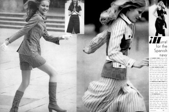 Gunilla Lindblad by Jean-Pierre Zachariasen
 / Vogue USA (1971.04)