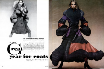 Jean Shrimpton by David Bailey / Vogue USA (1971.09/2)