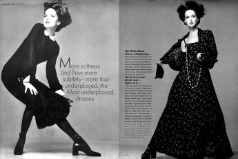Donna Mitchell by Richard Avedon / Vogue USA (1972.02)