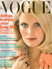 Gunilla Lindblad by Helmut Newton / Vogue USA (1972.02/2)