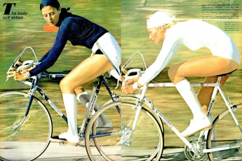 Emanuelle Dano, Susan Schoenberg by Kourken Pakchanian / Vogue USA (1972.05)