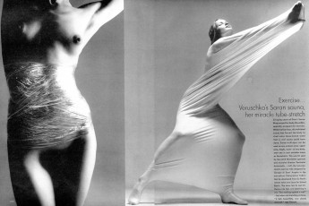 Veruschka by Richard Avedon / Vogue USA (1972.05)