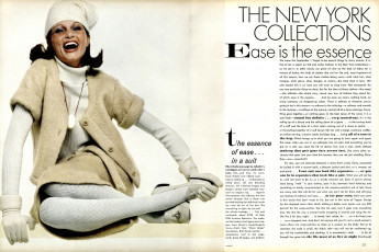 Apollonia van Ravenstein by Richard Avedon / Vogue USA (1972.09)