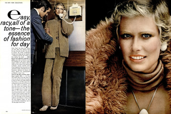 Susan Schoenberg by Kourken Pakchanian / Vogue USA (1972.09)