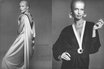 Veruschka by Richard Avedon / Vogue USA (1972.09/2)