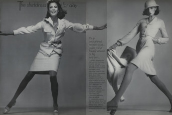 Apollonia van Ravenstein by Richard Avedon / Vogue USA (1972.11)