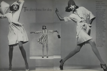 Apollonia van Ravenstein by Richard Avedon / Vogue USA (1972.11)