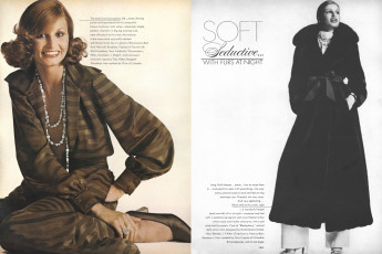 Apollonia van Ravenstein by Irving Penn / Vogue USA (1972.11)