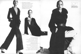 Pat Cleveland by Irving Penn / Vogue USA (1972.11)