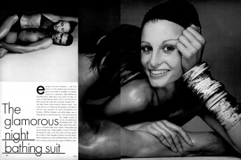 Apollonia van Ravenstein by Richard Avedon / Vogue USA (1972.12)