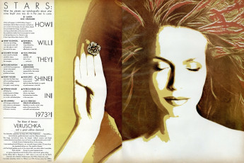 Veruschka by Richard Avedon / Vogue USA (1972.12)