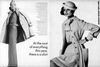Apollonia van Ravenstein by Irving Penn / Vogue USA (1973.02)
