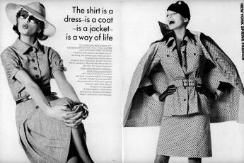 Apollonia van Ravenstein by Irving Penn / Vogue USA (1973.02)