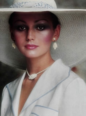 Cathee Dahmen by Barry Lategan / Vogue ITA (1973.03)