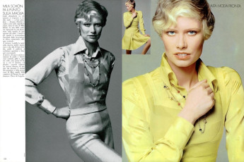 Susan Schoenberg by Gianni Penati / Vogue ITA (1973.04)