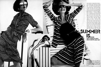 Apollonia van Ravenstein by Bob Stone / Vogue USA (1973.05)