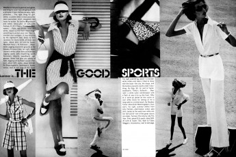Apollonia van Ravenstein by Bob Stone / Vogue USA (1973.05)