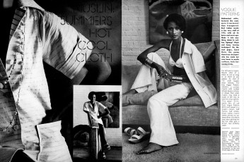 Apollonia van Ravenstein by Bob Stone / Vogue USA (1973.05)