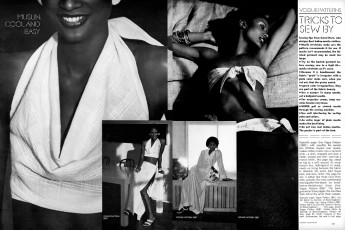 Apollonia van Ravenstein by Bob Stone / Vogue USA (1973.05)