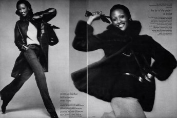 Beverly Johnson by Richard Avedon / Vogue USA (1973.09)