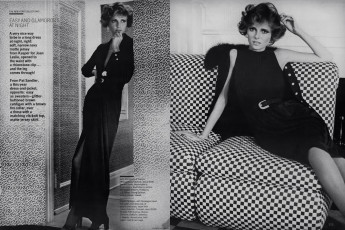 Cheryl Tiegs by Kourken Pakchanian / Vogue USA (1973.09)