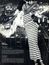 Beverly Johnson by Kourken Pakchanian / Vogue USA (1973.12)