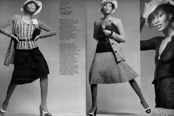 Beverly Johnson by Francesco Scavullo / Vogue USA (1974.02)