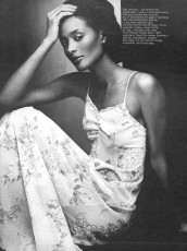 Beverly Johnson by Bob Stone / Vogue USA (1974.03)