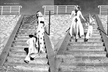 Willy Van Rooy by Barry Lategan / Vogue ITA (1974.04)