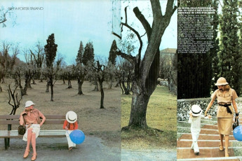 Willy Van Rooy by Barry Lategan / Vogue ITA (1974.04)