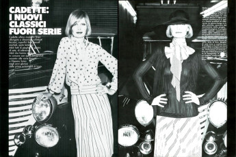 Sue Murray by David Bailey / Vogue ITA (1974.04)